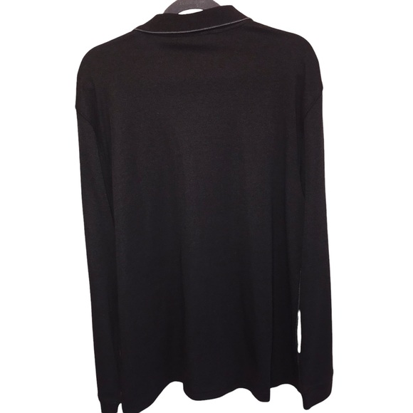 Van Heusen Mens Shirt Flex Long Sleeve Collared Polo Shirt Size L - Picture 2 of 4